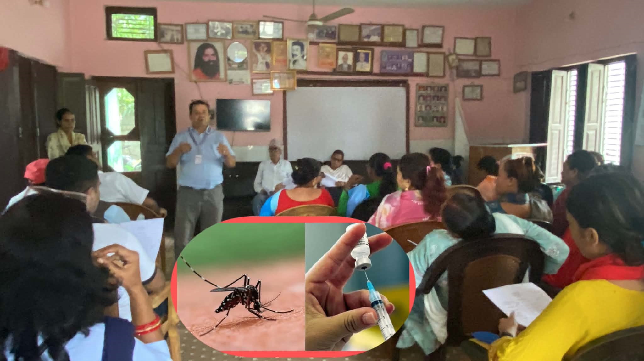 धनगढी–५ मा असोज ८ देखि जेईविरुद्ध खोप अभियान, ९ हजार १६१ जनालाई खोप लगाइने