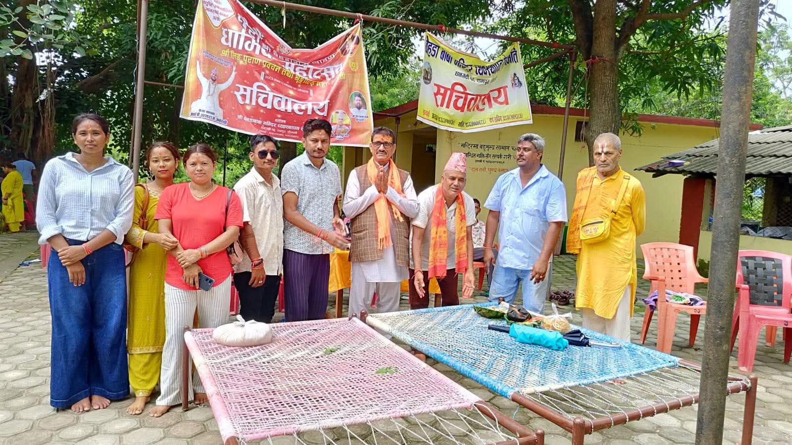 सामाजिक उत्तरदायित्वअन्तर्गत धार्मिक क्षेत्रमा सहयोग, गुणस्तरीय र किफायती उत्पादनमार्फत उपभोक्ताको विश्वास जित्दै बेहडाबाबा मेटल उद्योग
