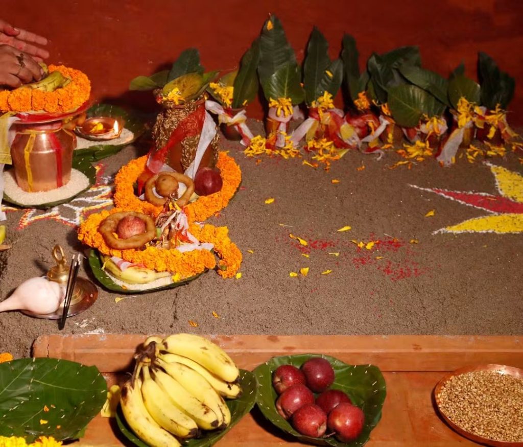 आज घटस्थापना, बिहान ११:४७ बजे उत्तम साइत; कात्तिक ४ गते विजयादशमी